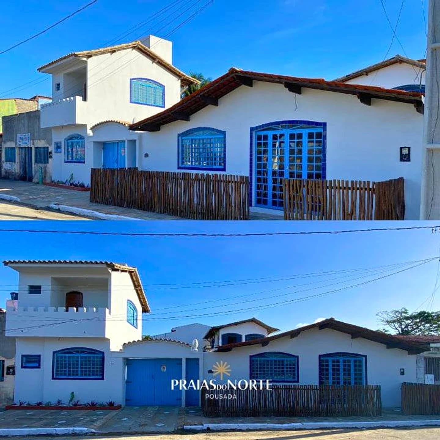 Fachada da Aram Pousada